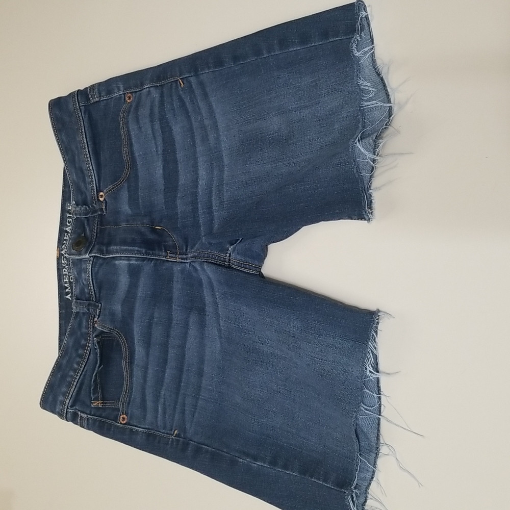 American Eagle Cut Off super skinny Denim Shorts